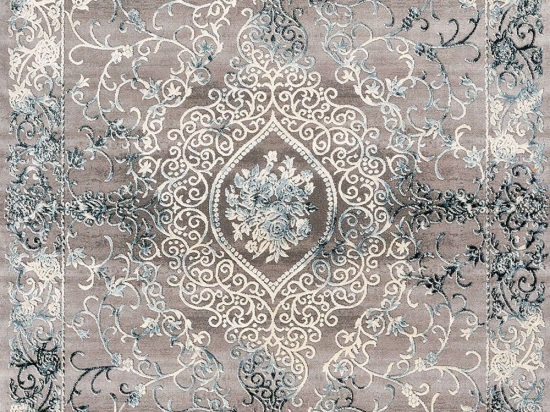 Χαλί Vintage 23340-953 Grey-Beige Merinos 200X290cm