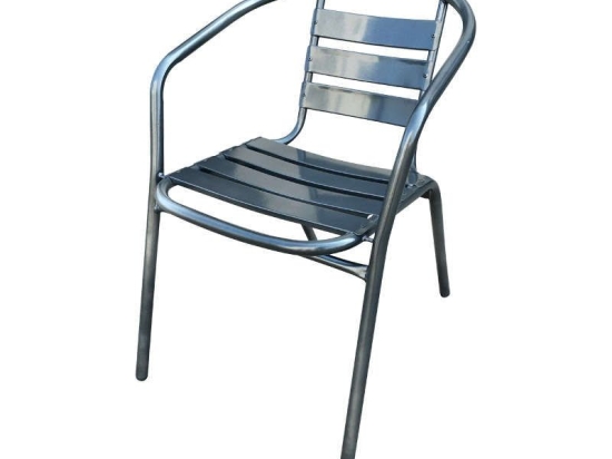 Καρέκλα 52x57x74cm Grey 327-00-091