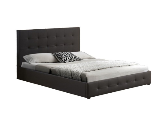 Κρεβάτι Cankere (Για Στρώμα 160x200cm) 347-000015 Με Αποθηκευτικό Χώρο 170x213x103cm Black Διπλό