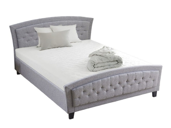 Κρεβάτι Camaro (Για Στρώμα 160x200cm) 347-000020 170x218x109cm Grey Υπέρδιπλo