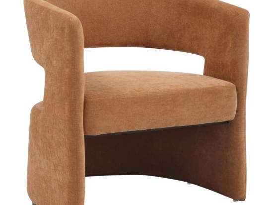 Πολυθρόνα Leicy 350-000008 69x63x76,5cm Brown