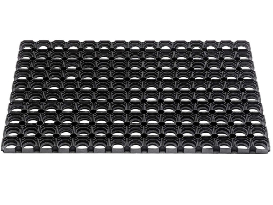 Πατάκι Εισόδου Domino 100X150cm Black Sdim 100X150