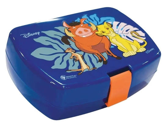 Δοχείο Φαγητού Lion King 006280 16,5x11,5x5,2cm Multi Ango 1 τμχ Πολυπροπυλένιο
