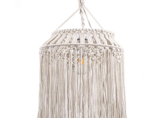 Φωτιστικό Οροφής Algeria Boho 36202 Φ40x50cm 1xE27 Beige GloboStar