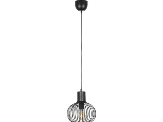 Φωτιστικό Οροφής Gila 365700132 23x150cm 1xE27 10W Black Trio Lighting