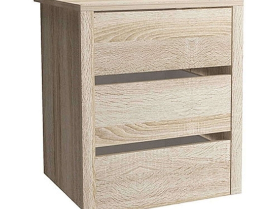 Συρταριέρα Ντουλάπας 37-24-Ins 50x53x46cm Natural Μοριοσανίδα