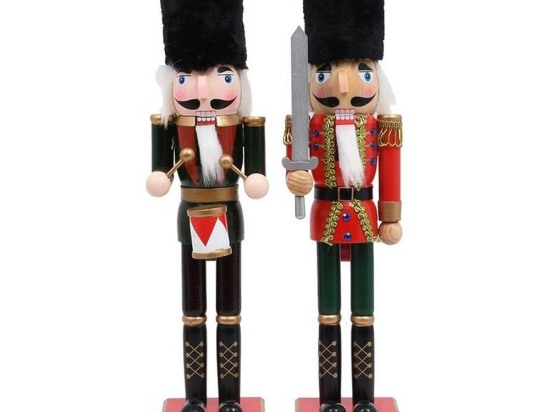 Διακοσμητικός Καρυοθραύστης 372-223-057 38cm Multi