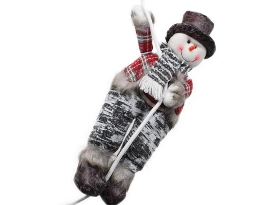 Χριστουγεννιάτικη Διακοσμητική Φιγούρα Snowman 372-99-183 20x12x68cm Multi