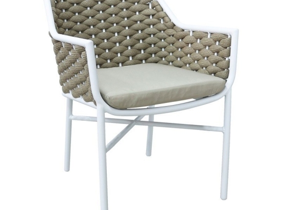 Πολυθρόνα Ortegia 373-000005 57x62x82cm Khaki