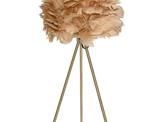 Φωτιστικό Επιτραπέζιο 374-224-234 40x62cm Ε27 60W Gold-Beige