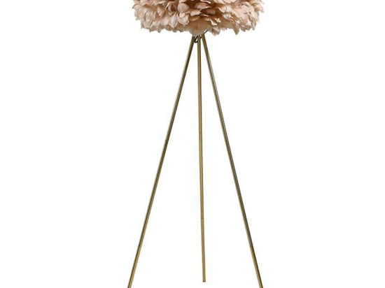 Φωτιστικό Δαπέδου 374-224-235 50x150cm 1xE27 60W Gold-Beige