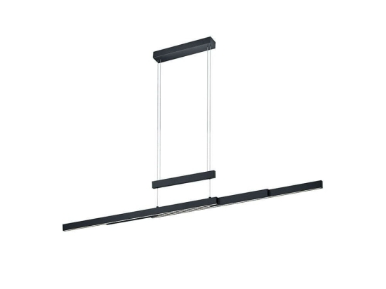 Φωτιστικό Οροφής - Ράγα Led Trajan 375310532 Black Trio Lighting Μέταλλο