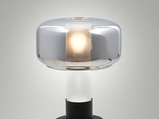 Επιτραπέζιο Φωτιστικό Flick 3792-30-126 E14 28x22cm Fume Fabas Luce