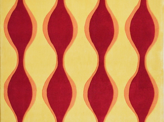 Χαλί Disco 31 Yellow-Red 160X230cm