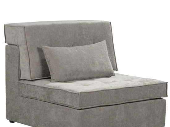 Πολυθρόνα Mexico 71-0248 90x101x83cm Grey