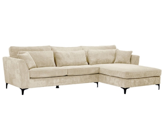Καναπές Γωνία Δεξιά Forever 71-0154 316x185x92cm Beige