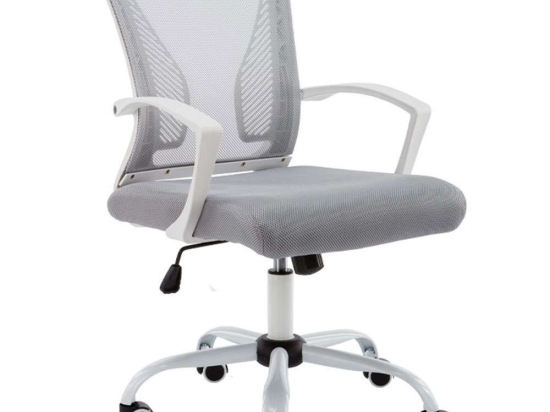 Καρέκλα Γραφείου 388-00-007 57x65x90/100cm White