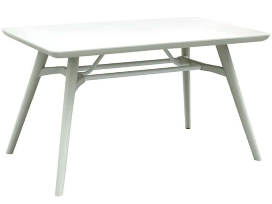 Τραπέζι Κήπου 393-125-010 135x79x75cm White