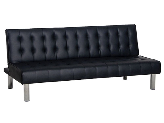 Καναπές-Κρεβάτι State 40.0204 180x79x74/180x95x36cm Black Zita Plus