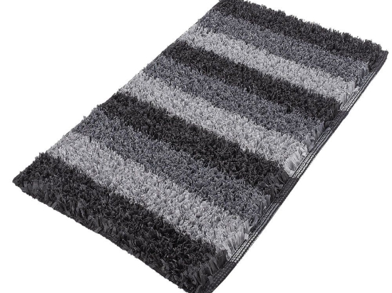 Πατάκι Μπάνιου Lounge 4000 Dark Grey Kleine Wolke 60X60 Βαμβάκι-Πολυέστερ
