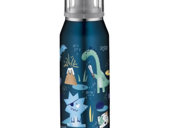 Θερμός Παιδικό Dino Pirates Kids Isobottle 5677203035 Φ5x20cm 350ml Multi Alfi 350ml Ανοξείδωτο Ατσάλι