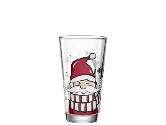 Ποτήρι Santa Claus Capanna 026073L 330ml Multi Leonardo