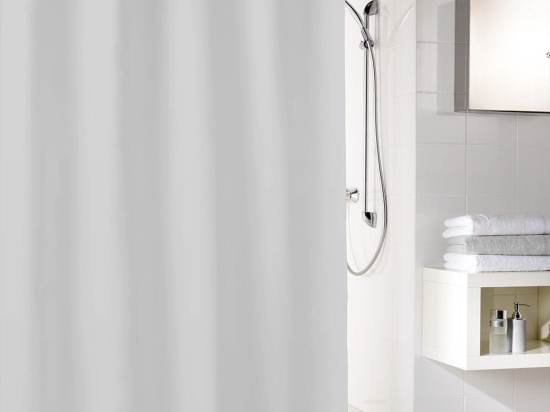 Κουρτίνα Μπάνιου Kito 4937 Foggy Grey Kleine Wolke 120Πx200Υ 120x200cm Πολυέστερ