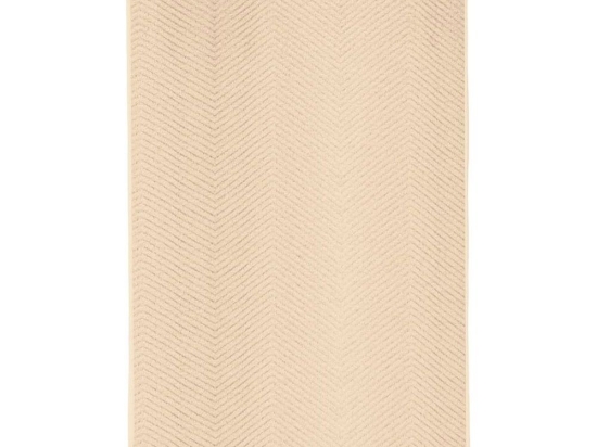 Πατάκι Μπάνιου Zigzag 9178 226 Sandbeige Kleine Wolke 50X60 Πολυέστερ