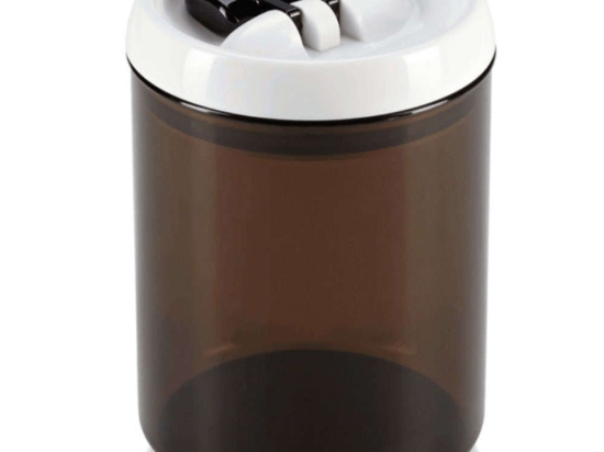 Δοχείο Αποθήκευσης Fresh And Easy Coffee 31205 1,4lt White-Brown Leifheit Πλαστικό