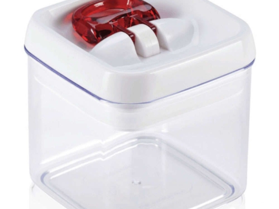 Δοχείο Αποθήκευσης Fresh And Easy 31207 400ml White-Red Leifheit Πλαστικό