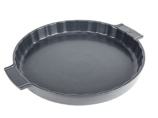 Σκεύος Τάρτας Appolia 60367 30cm Dark Grey Peugeot Κεραμικό