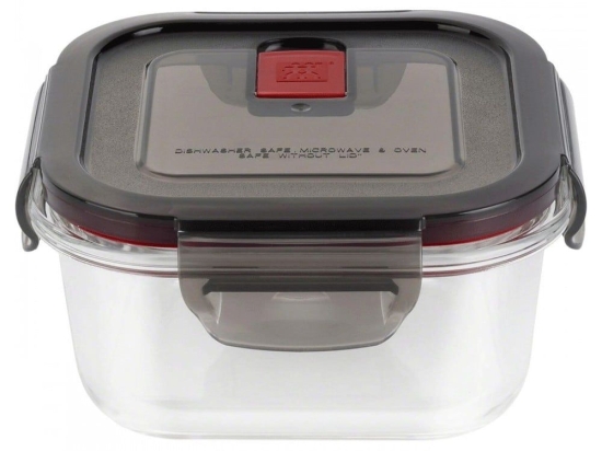 Δοχείο Φαγητού Τετράγωνο Gusto 39506-005 500ml Multi Zwilling Γυαλί