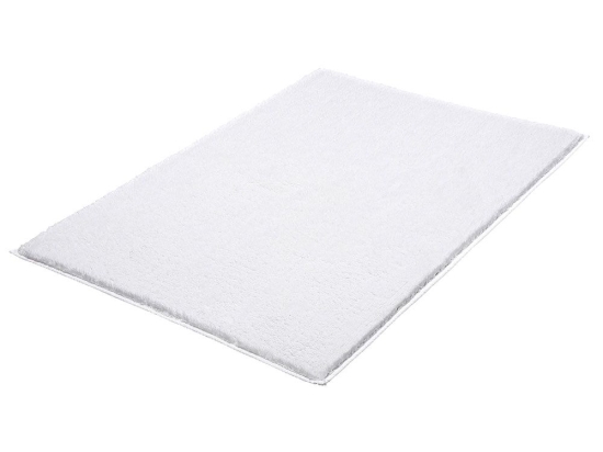 Πατάκι Μπάνιου Kansas 4018 White Kleine Wolke 80x140 100% Βαμβάκι