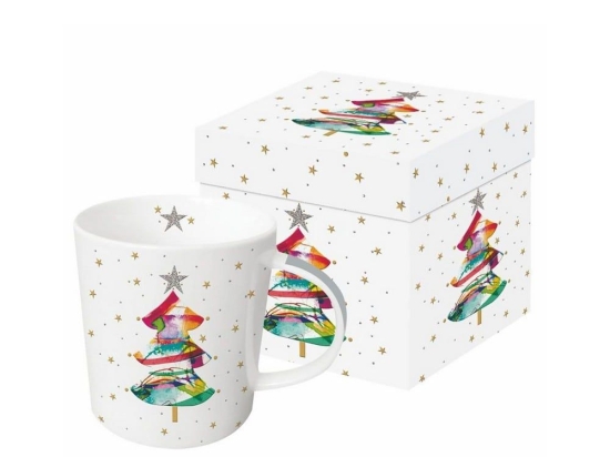 Κούπα Glitter Tree 360302881 350ml Multi Paperproducts Design