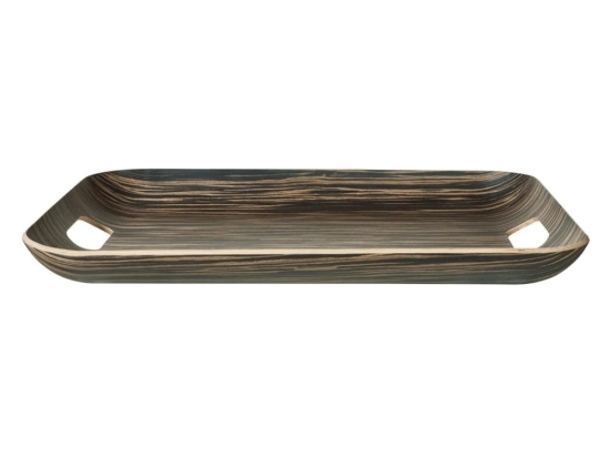 Δίσκος Σερβιρίσματος Wood 53800970 45x36cm Dark Brown Asa Ξύλο