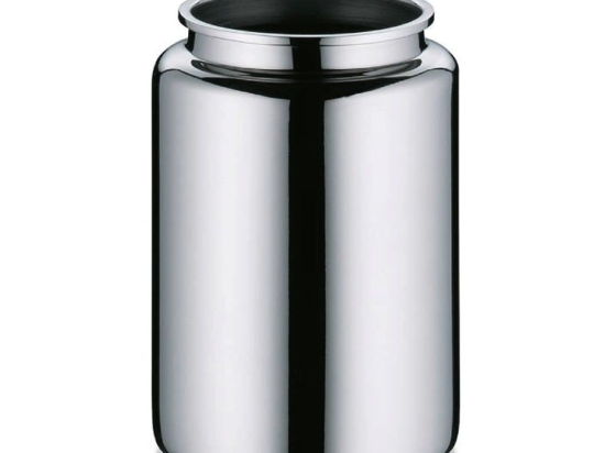 Ποτηροθήκη Faber 22841 Φ7x11,5cm Inox Kela Ανοξείδωτο Ατσάλι