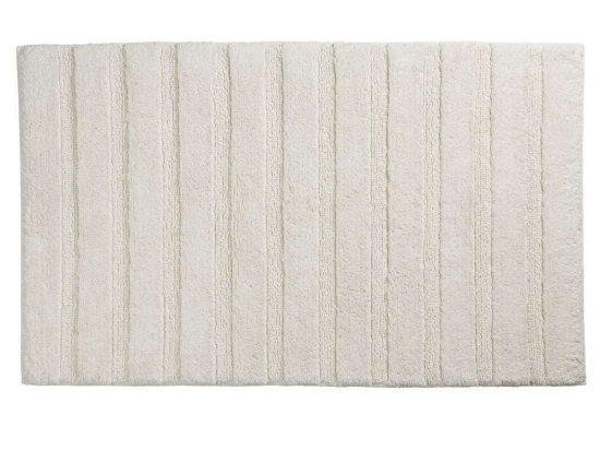 Πατάκι Μπάνιου Αντιολισθητικό Megan 23581 80x50cm Off White Kela 50 X 80 100% Βαμβάκι