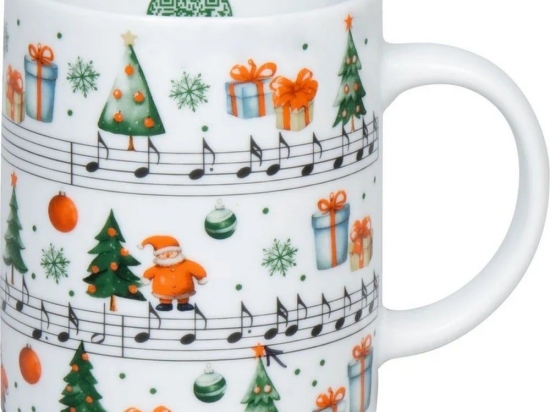 Χριστουγεννιάτικη Κούπα Jingle Bells 1110022877 300ml Multi Könitz
