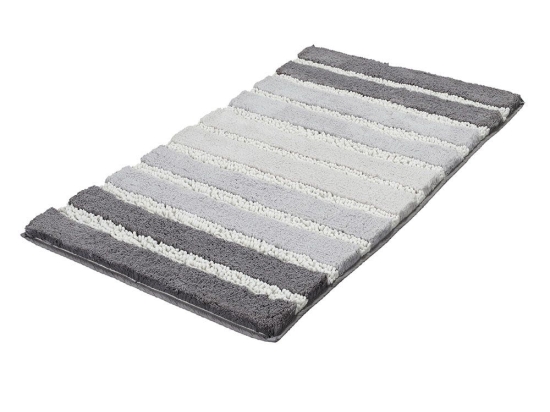Πατάκι Μπάνιου Phoenix 4045 Silver Grey Kleine Wolke 70X120 Βαμβάκι-Πολυέστερ
