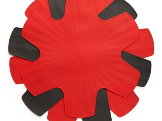 Προστατευτικό Σκευών (Σετ 3Τμχ) PPSET1 Black-Red Woll Σιλικόνη