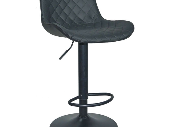 Σκαμπό Μπάρ Bar94 43.2760.S Με Αμορτισέρ 48x50x107,5cm Black