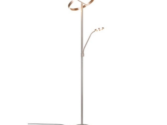 Φωτιστικό Δαπέδου Willis 449510207 40x180cm 39W/5,5W Nickel Trio Lighting