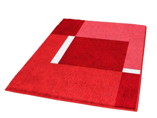 Πατάκι Μπάνιου Dakota 4598 Ruby Red Kleine Wolke 55Χ65 Acrylic