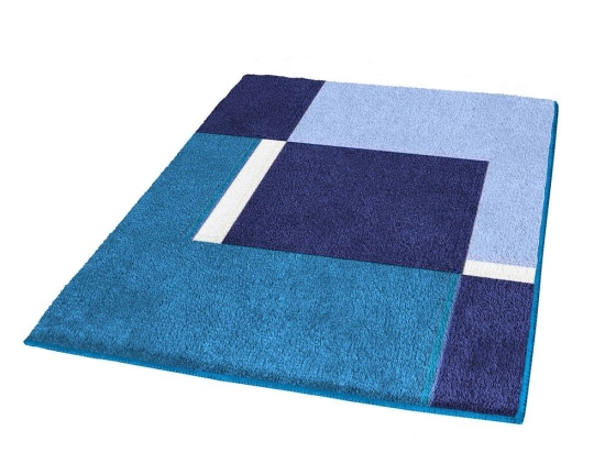 Πατάκι Μπάνιου Dakota 4598 Navy Blue Kleine Wolke 70X120 Acrylic