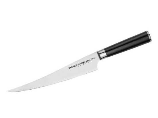 Μαχαίρι Φιλεταρίσματος Fisherman MO-V SM-0048F 22,6cm Black Samura Ανοξείδωτο Ατσάλι