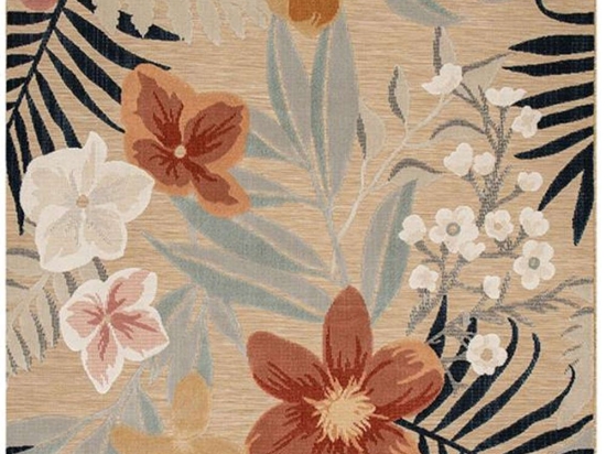Χαλί Garden 65354N Beige-Rust New Plan 133X190cm