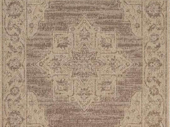 Χαλί Ethnik 204005C Brown-Caramel Beige New Plan 200X285cm