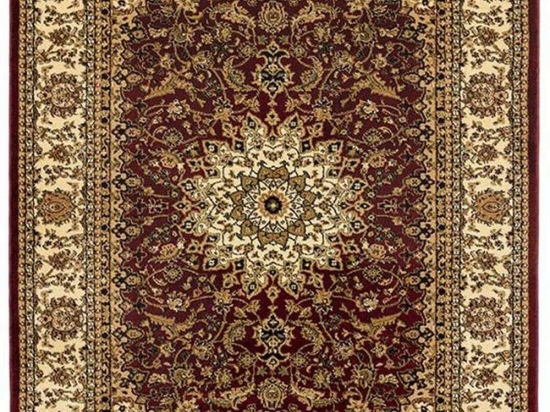 Χαλί Persia 1019 Burgundy Με Κρόσσι New Plan 200X290cm