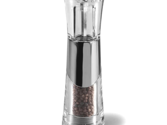Μύλος Πιπεριού Bobbi Precision H57271P 18,5cm Clear-Chrome Cole & Mason Acrylic