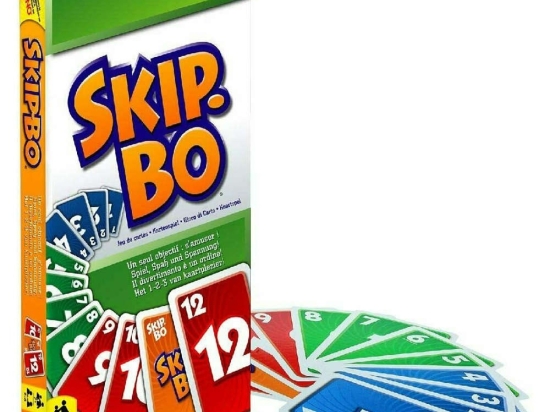 Επιτραπέζιο Παιχνίδι Skip Bo 52370 Για 2-6 Παίκτες Multi Mattel